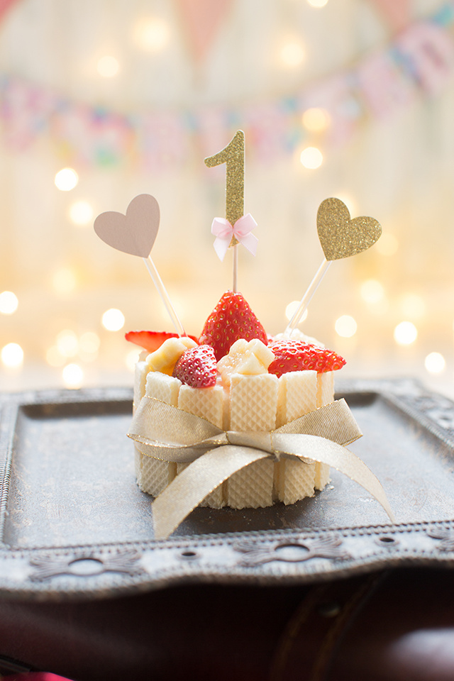 スマッシュケーキのデコレーション見本その1