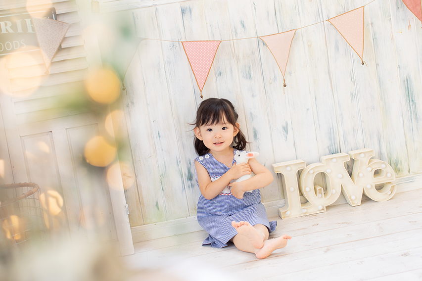 かわいい2歳児1